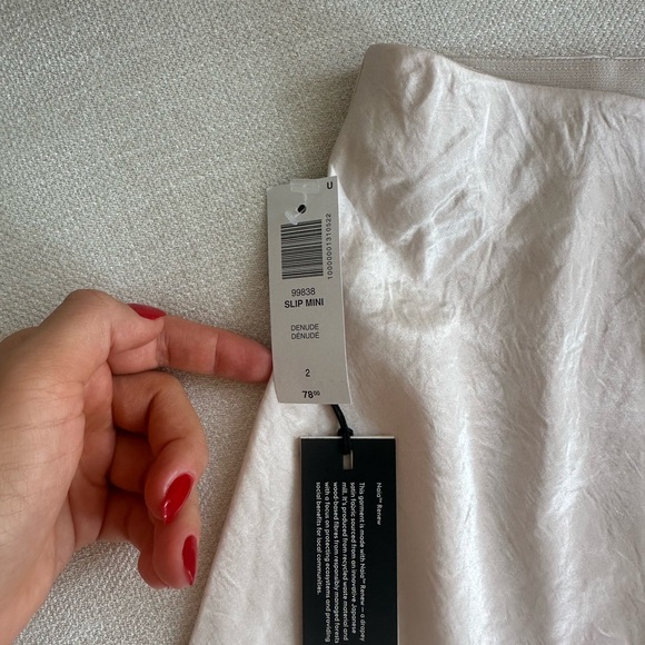 COPY - NWT Aritzia Babaton Silk Mini Skirt - Picture 6 of 6